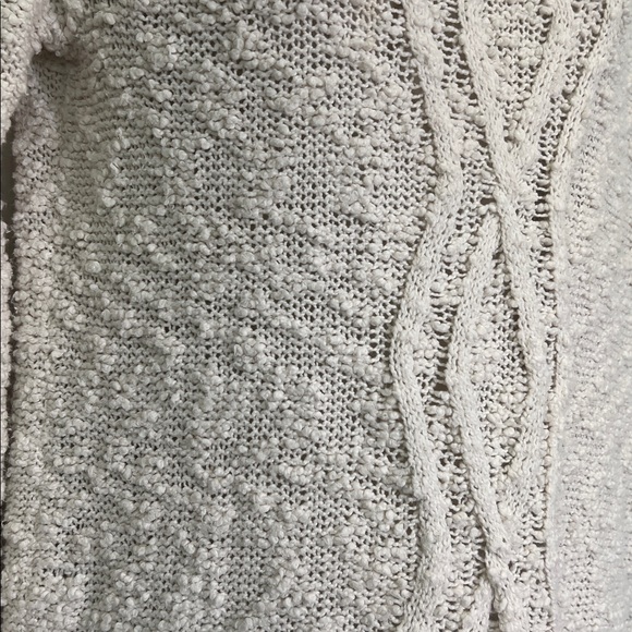 Anthropologie - Moth Wood Button Turtleneck Cream Long Sleeve Knit Sweater XS - Picture 4 of 12